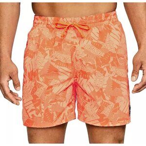 Nike Men's Essential Swim Shorts Drawstring Bright Orange Size 2XL NEW WITH TAGS